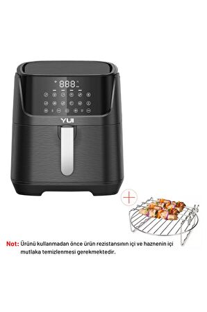 Air Fryer 5.5 Litre Siyah M25 Maxifry Pro Akıllı Fritöz