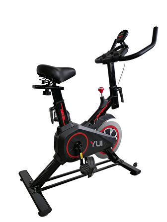 Yui XV15 Esential Profesyonel Spinning Bike Kondisyon Bisikleti Ve Kondisyon Aleti Siyah