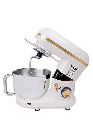 M120 Multi-fonksiyonel 3'ü Bir Arada Stand Mikser Kıyma Setli Ve Blender Özellikli Krem/gold