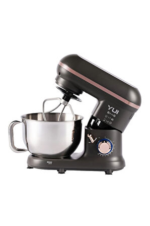 M108 Easy Chef Hamur Yoğurma Makinesi Stand Mikseri Gri Rose Gold