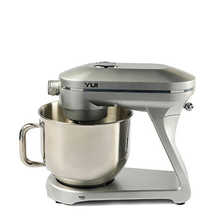 Easy Chef M129 1800w Güçlü Döküm Metal Stand Mikser Gümüş