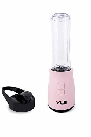 M19 500w Kişisel Smoothie Blender Pembe 1 Adet Yedek Şişe