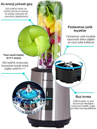 Rowenger Fitmix Kişisel Smoothie Blender Kişisel Blender 600ml