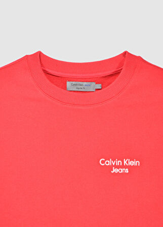 Calvin Klein Jeans Erkek Bisiklet Yaka Sweatshirt K10K107165 U006381 