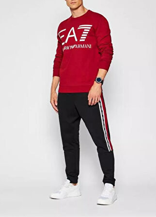 EA7 Erkek Bisiklet Yaka Sweatshirt 6KPM68 PJBWZ U007298 