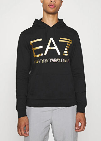 EA7 Erkek Kapüşonlu Sweatshirt 6KPM69 PJBWZ U007299 