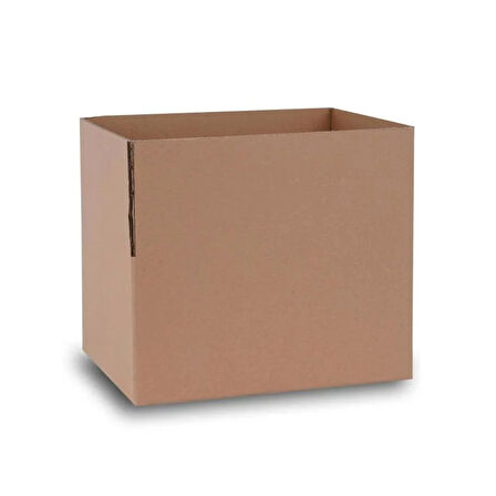 60x40x40 cm Çift Oluklu  A-Box Taşıma Kolisi - 10 Adet - Esmer