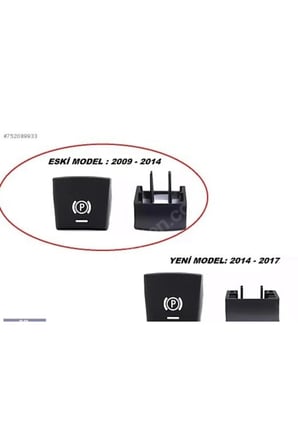 Bmw 5 7 F01 F02 F07 F10 F11 El Freni Park (p) Düğme Kapağı 2009-2014