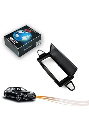 Mercedes W212 Siyah Makyaj / Güneşlik Ayna Çerçeve Ve Kapağı 1 Adet