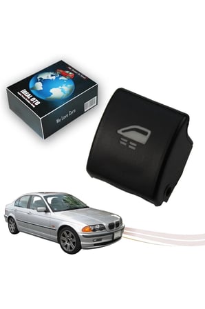 Bmw 3 E46 Coupe 1998-2007 Cam Açma Kapama Kontrol Düğme Kapağı