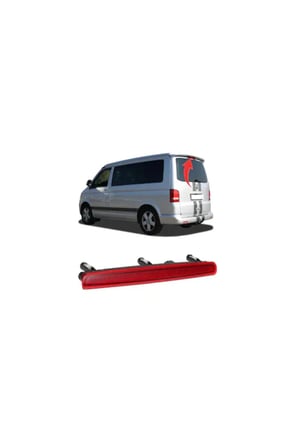 Vw Transporter T5 2003/2015 - T6 2015-2020 Ek Fren (3. STOP) Lambası Ve Plastikleri 7e0945097g