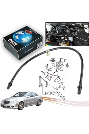 Mercedes E W211 2002-2009 İçin Soğutma Tankı Borusu Havalandırma Hortumu 2115010625