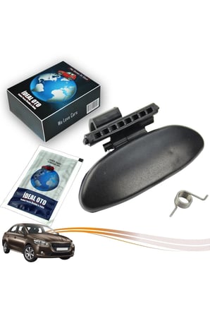 Peugeot 301 2013-2024 İçin Siyah Torpido Mandalı, Yayı, Grease Yağı 8218A3, 8218.A3