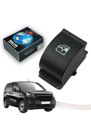 Fiat Doblo (510, 511) 2022-... Ön Sol Cam Açma Düğmesi Kapağı