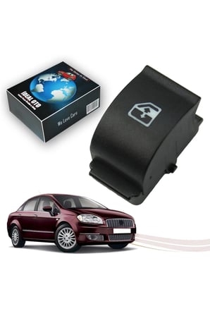 Fiat Linea 2007-2013 Ön Sol Cam Açma Düğmesi Kapağı