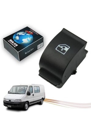 Peugeot Boxer 2 2002-2006 Ön Sol Cam Açma Düğmesi Kapağı