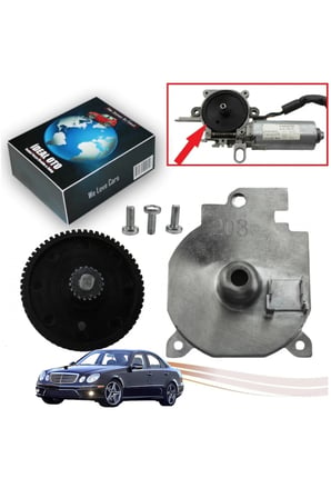 Mercedes C-Sınıfı W203 2000-2011 İçin Sunroof Motor Kapağı ve Dişli Seti 203 820 31 42 / 2038203142