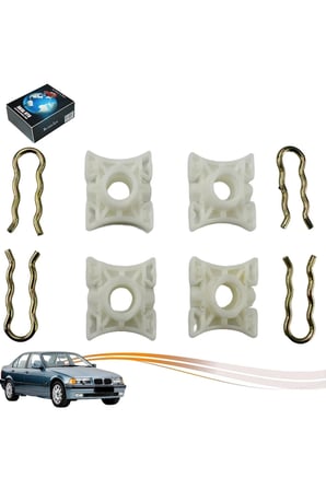 Bmw 3 E36 İçin Cam Kriko Kılavuz Kızak Klipsi (51321938884)