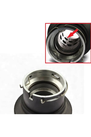 Mercedes-Benz OM607 Turbo Çıkış Boru Ucu Alüminyum OEM A6070900300 / A6070900342 / A6070940182