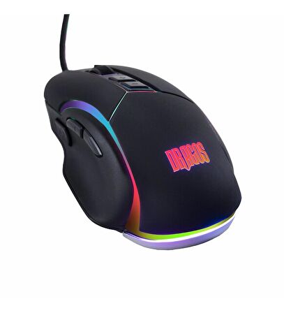 Dragos NeonStorm Neonstorm M10K 10400 DPI Usb Kablolu RGB Gaming Optik Makrolu Gaming Mouse