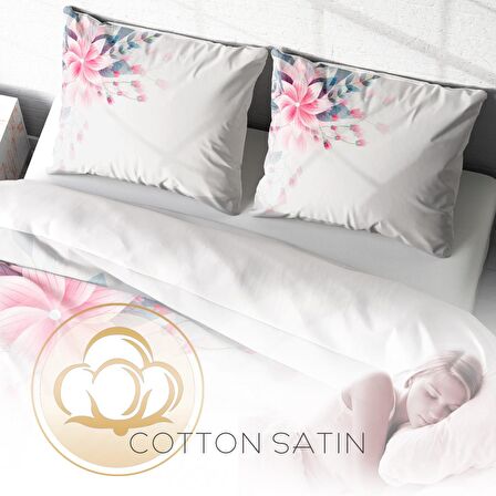 Monohome Anneler Günü V 3D Temalı Pamuk Saten Çift Kişilik Nevresim Takımı