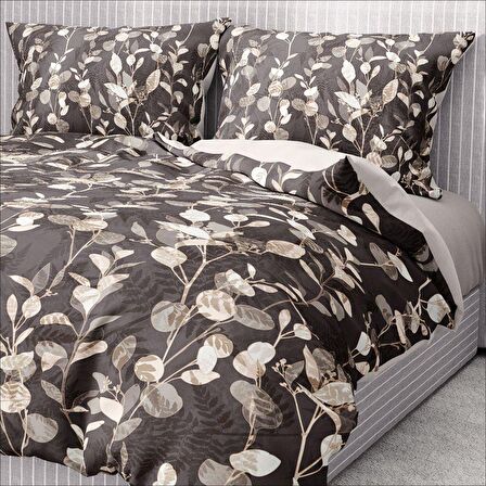 Monohome Premium Luxury İvy Dream 3D Temalı Pamuk Saten Çift Kişilik Nevresim Takımı