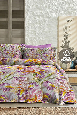 Çift Kişilik Nevresim 5D Tasarım %100 Pamuk Oeko-tex®Sertifikalı Özel Dokuma Embroidery Dreams