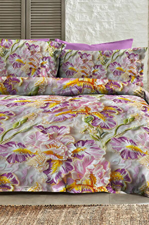 Çift Kişilik Nevresim 5D Tasarım %100 Pamuk Oeko-tex®Sertifikalı Özel Dokuma Embroidery Dreams