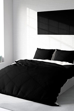 Kıng Sıze Deluxe Çift Taraflı Pamuk Ranforce Çift Kişilik Nevresim Takımı 220x240cm