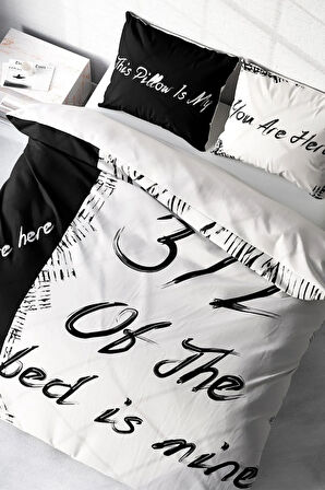 Kıng Sıze My Bed 3d Çift Kişilik Nevresim Takımı 220x240cm