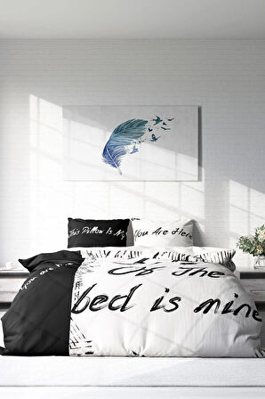 Kıng Sıze My Bed 3d Çift Kişilik Nevresim Takımı 220x240cm