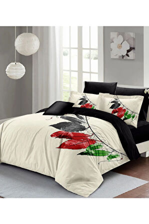 Nevresim Takımı %100 Doğal Pamuk Çift Kişilik 3d Palestine