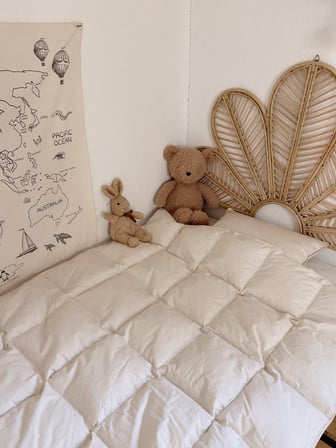 Naturaborn Kaz Tüyü Bebek Yorganı
