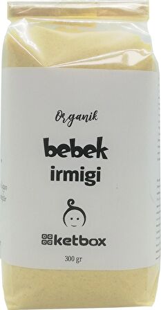 Organik Doğal Bebek İrmiği  300 gr Katkısız +6 Ay