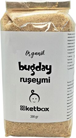 Organik Sertifikalı Doğal Buğday Ruşeymi  200gr Katkısız +8 Ay