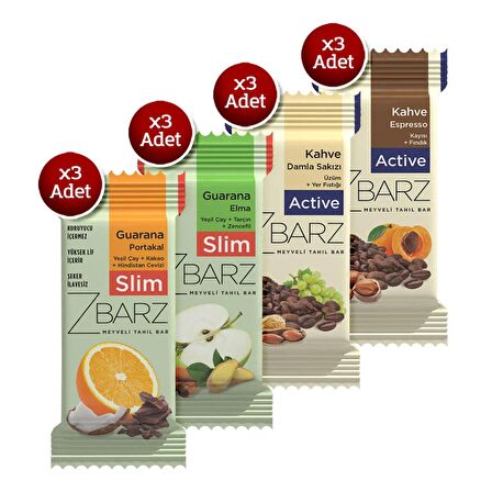 Slim & Active Karışık Kutu (12'li)