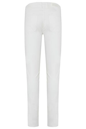Beyaz Slim Fit Spor Pantolon | 34