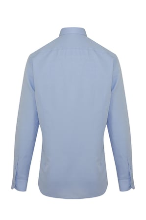 Mavi Desenli Modern Fit Pamuklu Gömlek | S