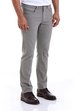 Haki Regular Fit Yüksek Bel Düz Paça Basic Kanvas Pantolon | 30