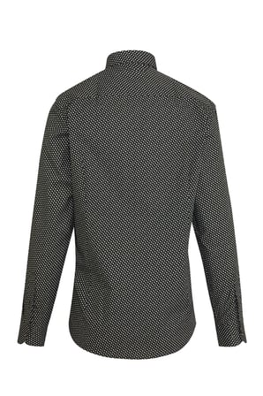 Haki Desenli Modern Fit %100 Pamuk Gömlek | XS