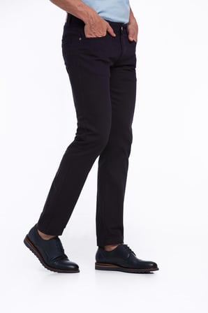 Regular Fit Düz Yüksek Bel Kot Pantolon