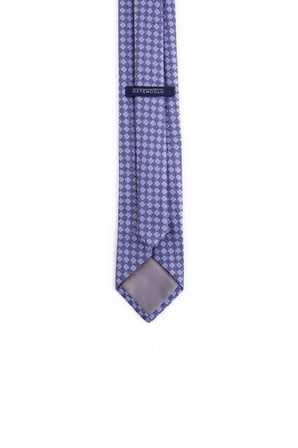 Saks Desenli Klasik Micro Kravat | STD