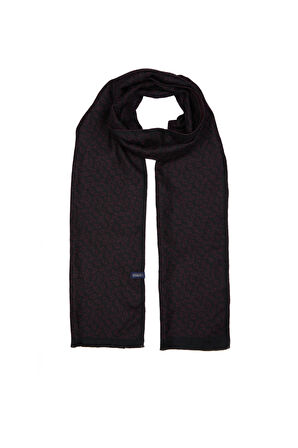 Bordo Desenli Atkı | STD