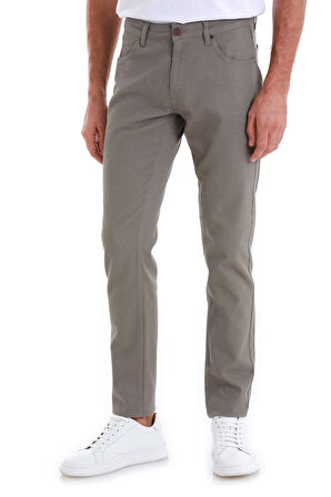 Vizon Slim Fit Düz 5 Cep Pamuklu Kanvas Pantolon | 31