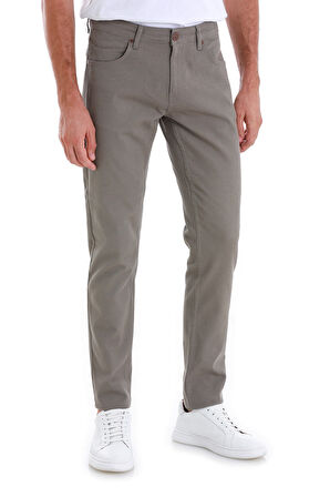 Vizon Slim Fit Düz 5 Cep Pamuklu Kanvas Pantolon | 31