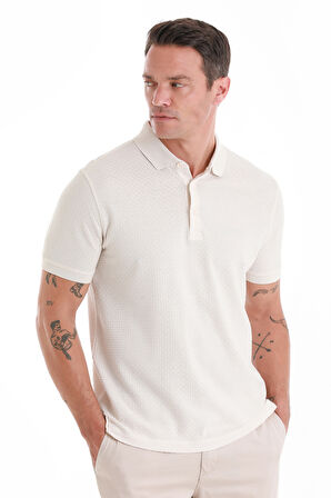 Taş Regular Fit Düz Merserize Polo Yaka 100% Pamuk Tişört | L