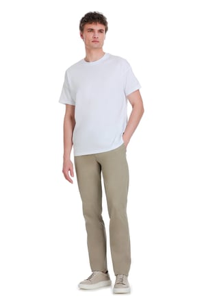 Olive Rahat Kesim Pamuklu Yandan Cepli Jogger Pantolon | 30