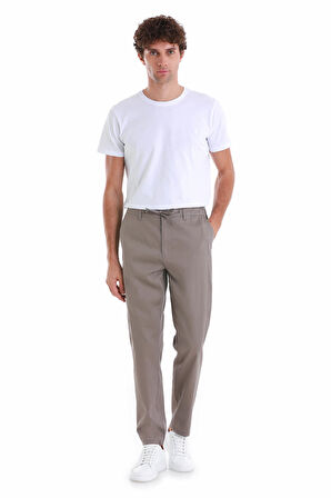 Vizon Dinamik Fit Düz Yandan Cepli Jogger Pantolon | 34