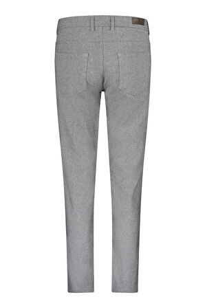Gri Regular Fit Pamuklu 5 Cep Kot Pantolon | 36