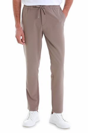 Vizon Dinamik Fit Düz Yandan Cepli Jogger Pantolon | 34